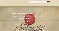 Desktop Screenshot of amitywealth.co.za